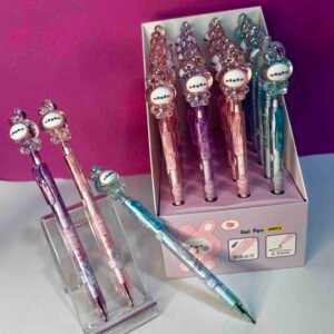 CAJA X24 UNIDADES BOLIGRAFO TINTA NEGRA CONEJO CRISTAL