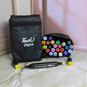 ESTUCHE DE MARCADORES DOBLE PUNTA X24