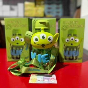 3 TERMOS PLASTICOS TIPO PITILLO ALIEN CABEZON