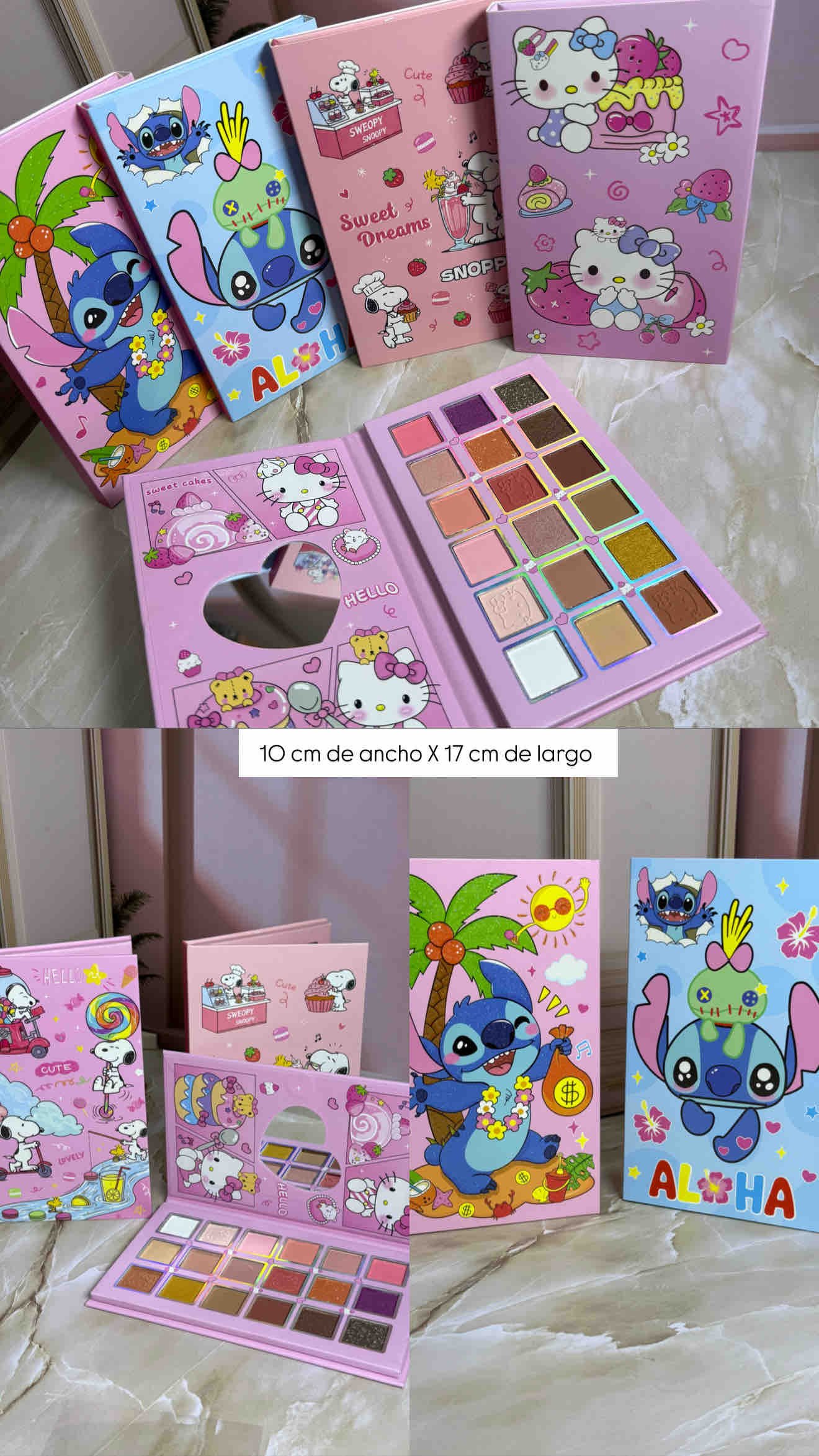 ESTUCHE DE SOMBRAS X18 COLORES (SE VENDEN LOS DISEÑOS SURTIDOS)