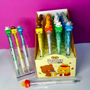 BOLIGRAFO TINTA GEL ANIMALES CUTE PETBOX