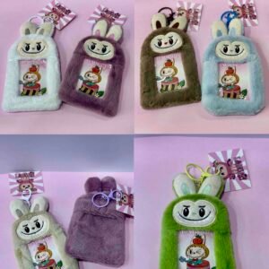 PORTA CARNET DE PELUCHE LA BUBU TIPO LLAVERO