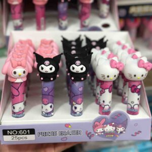 BORRADOR RETRACTIL 3D SANRIO