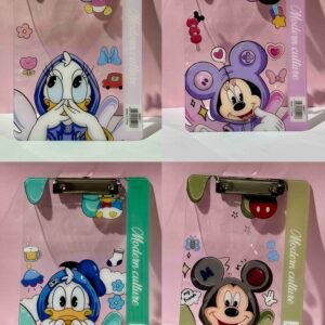 PLANILLERO PLASTICO FONDO TRANSPARENTE DE 33 CM PERSONAJES DISNEY
