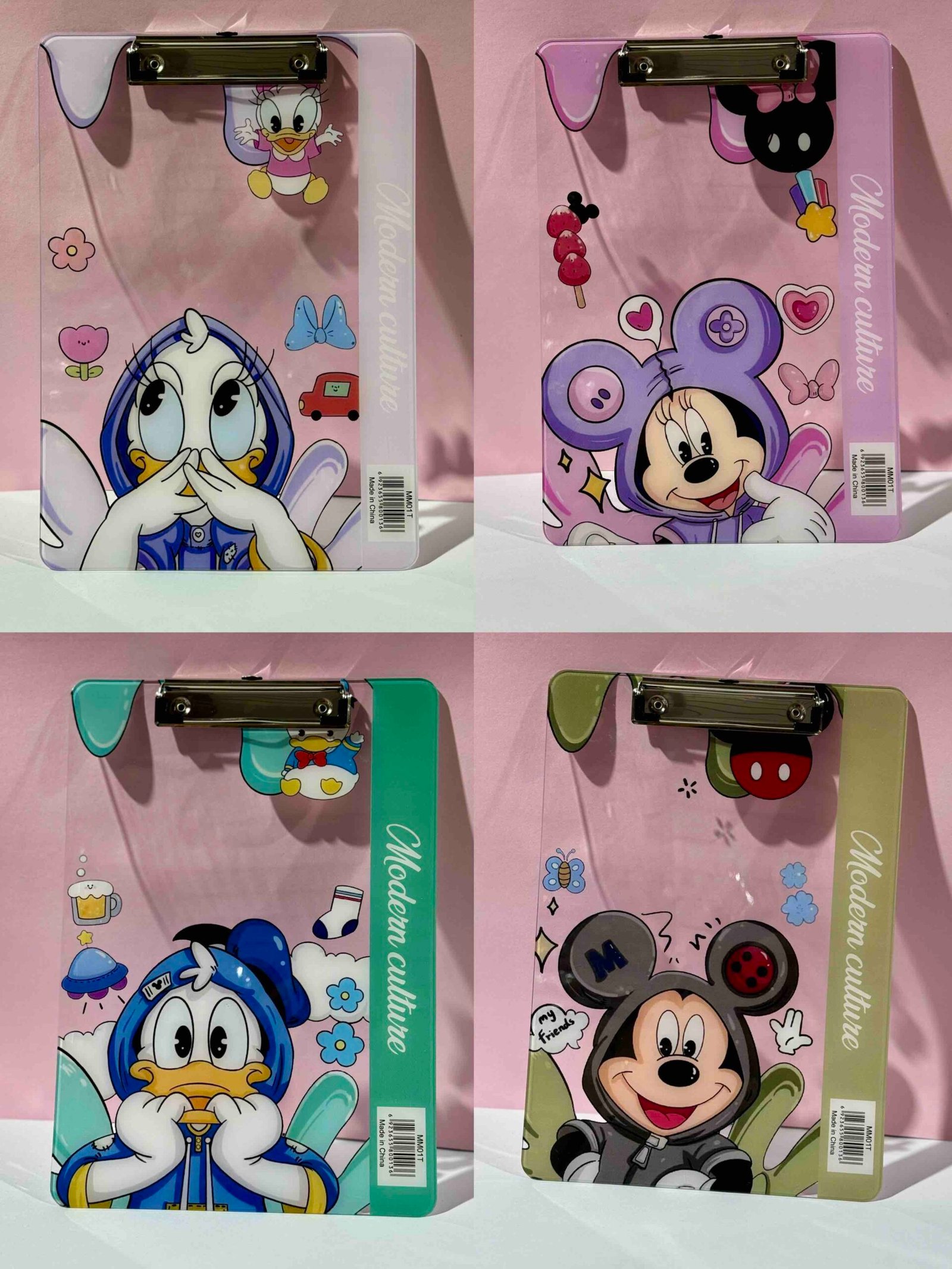 PLANILLERO PLASTICO FONDO TRANSPARENTE DE 33 CM PERSONAJES DISNEY