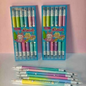 RESALTADORES TIPO PLUMON DOBLE PUNTA X6
