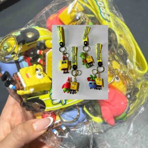 PAQUETE X12 LLAVERO BOB ESPONJA