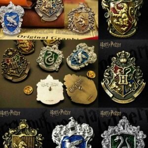 PINES METALICOS HARRY POTTER ESTUCHE X5