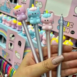 BOLIGRAFO UNICORNIO TINTA NEGRA PUNTA FINA