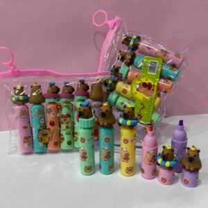 RESALTADOR ESTUCHE X6 CAPIBARA