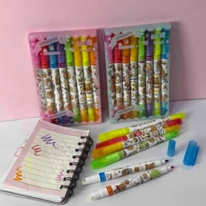 2 EN 1 ESTUCHE X8 SELLO RODILLO CON PLUMON CAPIBARA