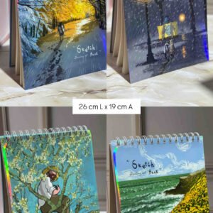 BLOCK DE DIBUJO VAN GOGH ( HOJAS BLANCAS )