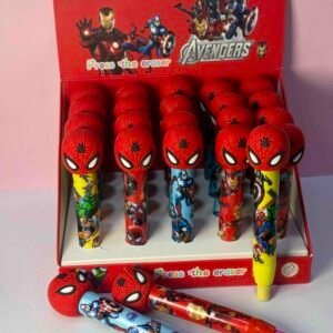 BORRADOR 3D RETRACTIL SPIDERMAN