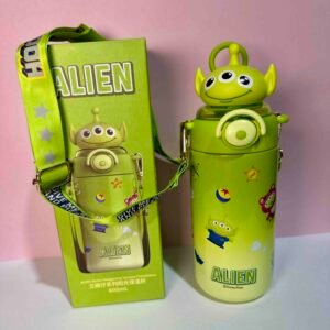 TERMO ALIEN 600 ML DE ACERO INOXIDABLE PARA TEMPERATURA FRIA O CALIENTE