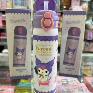 3 TERMOS METALICOS DE TEMPERATURA DOBLE CHUPO KUROMI
