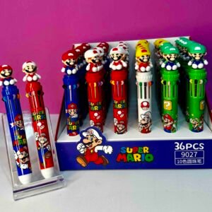 BOLIGRAFO 10 MINAS SUPER MARIO