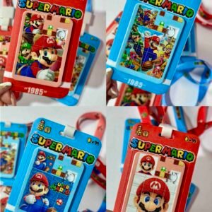 PORTA CARNET JUEGO DIDACTICO SUPER MARIO