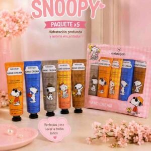 PAQUETE X5 CREMAS SNOOPY