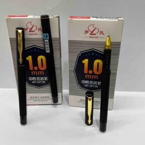 BOLIGRAFO GEL 1.0 GANCHO DORADO