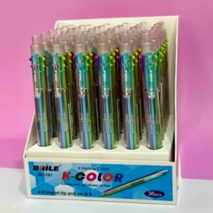 CAJA X36 UNIDADES 6 MINAS EN COLORES TINTA GEL BAILE