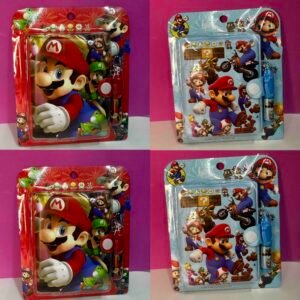 KIT LIBRETA CON MINI BOLIGRAFO MARIO