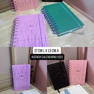 AGENDA ARGOLLADA CALENDARIO 2027