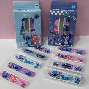 CAJA DE CURITAS X10 UNIDADES STITCH