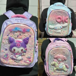MALETA PARA NIÑA SANRIO DOBLE COMPARTIMIENTO