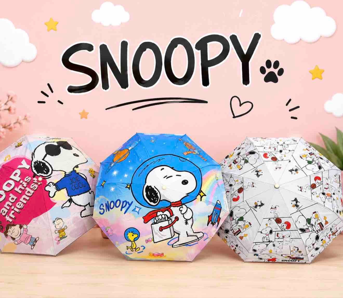 SOMBRILLA SNOOPY BOTON AUTOMATICO (SE VENDEN SURTIDAS)