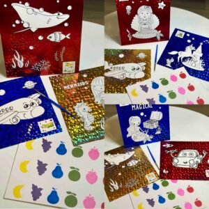 ESTUCHE X 3 HOJAS DIDACTICAS PARA PINTAR