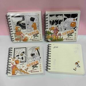 AGENDA ARGOLLADA ASTRONAUTA HOJAS RAYADAS