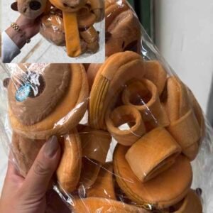 PAQUETE DE 12 MANILLAS MONEDERO CAPIBARA