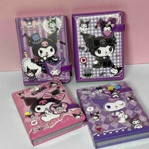AGENDA PEQUEÑA ACOLCHADA KUROMI