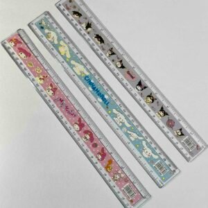 REGLA PLASTICA DE 30 CM SANRIO