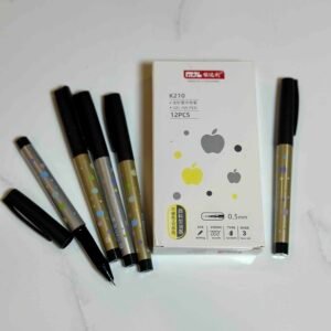 CAJA X12 BOLÍGRAFO TINTA GEL MANZANA K210 0.5