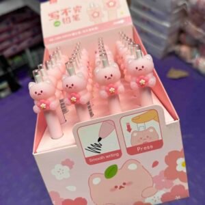 CAJA X24 LAPIZ INFINITO OSO ROSADO
