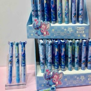 BOLIGRAFO 2 MINAS STITCH ( NEGRA,AZUL )