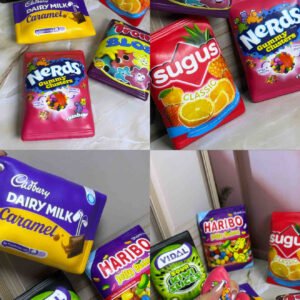 SQUISHY BOLSAS DE DULCES (SE VENDEN SURTIDOS)