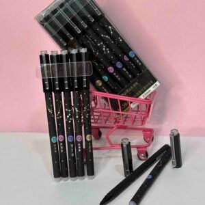 CAJA X12 BOLIGRAFO TINTA BORRABLE NEGRA SIGNOS ZODIACALES