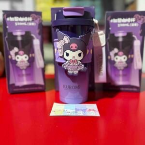 3 TERMOS TIPO VASO METALICO KUROMI