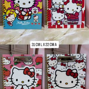 AGENDA ARGOLLADA HELLO KITTY CON PORTADA PLANILLERO