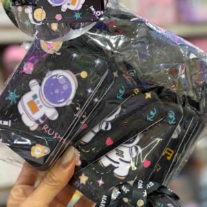PAQUETE X12 PORTA CARNET ASTRONAUTA