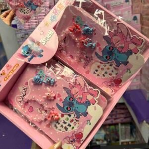 CAJA X12 UNIDADES DE KIT SORPRESA ACCESORIOS STITCH