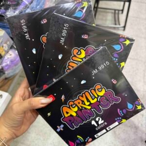 PROMOCION JUEGO X3 CAJAS DE MARCADOR ACRILICO X12