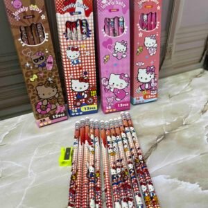 CAJA DE LAPIZ X12 HELLO KITTY