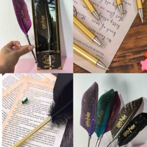 ESFERO TIPO PLUMA HARRY POTTER (VISOS)