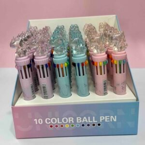 10 MINAS UNICORNIO CRISTAL