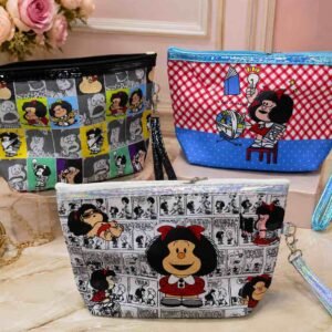 COSMETIQUERA O CARTUCHERA MAFALDA (SE VENDEN SURTIDAS)