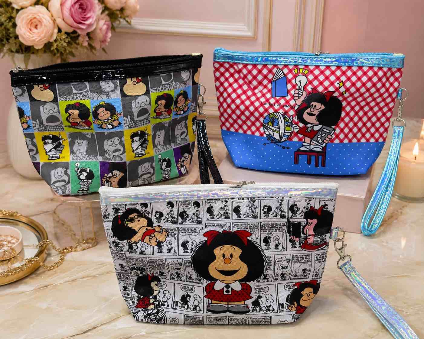 COSMETIQUERA O CARTUCHERA MAFALDA (SE VENDEN SURTIDAS)